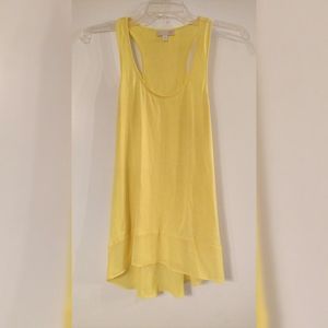 GIANNI BINI super soft silky long yellow tank
